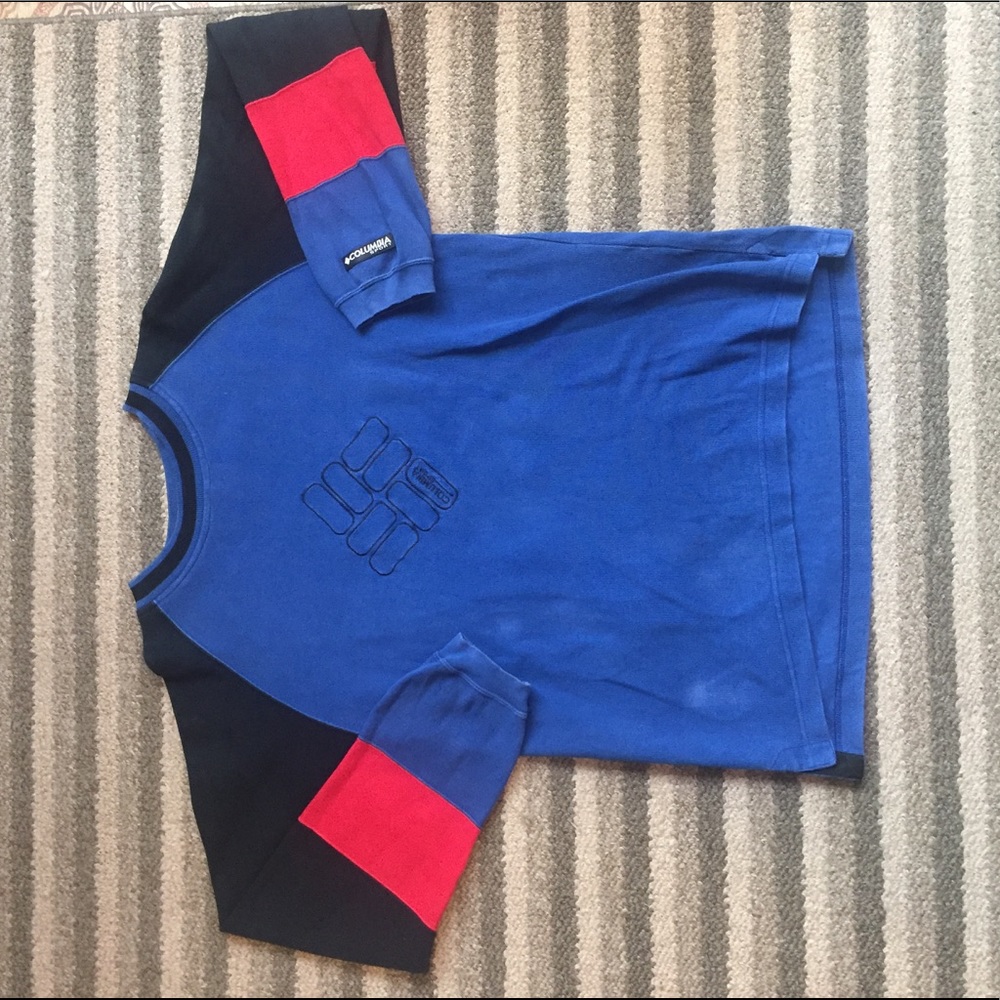 Vintage Colombia sport. 90s style